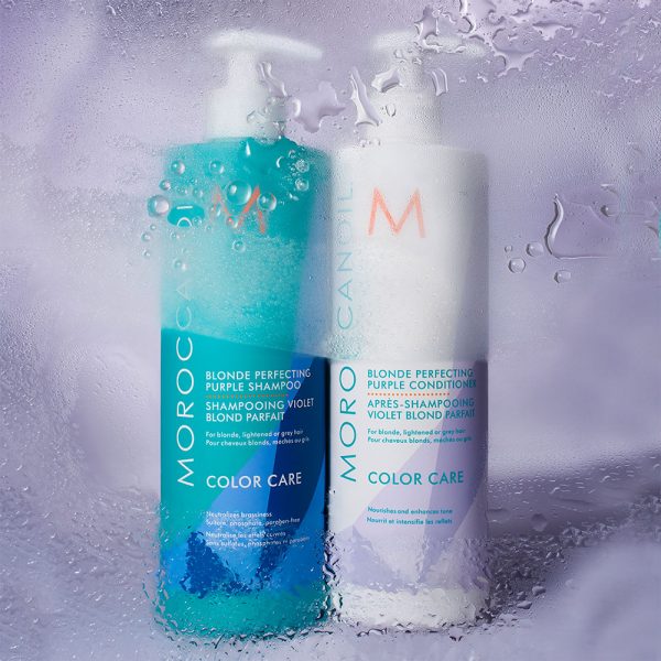 Moroccanoil Dúo Violeta (Shampoo y Acondicionador 500ml) - Imagen 2