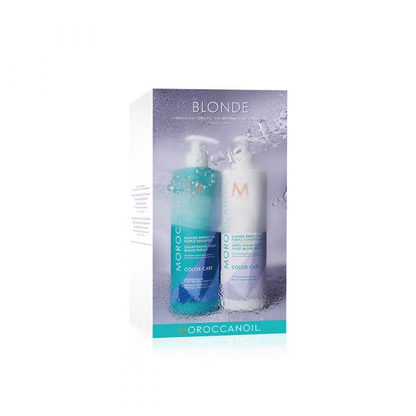 Moroccanoil Dúo Violeta (Shampoo y Acondicionador 500ml)