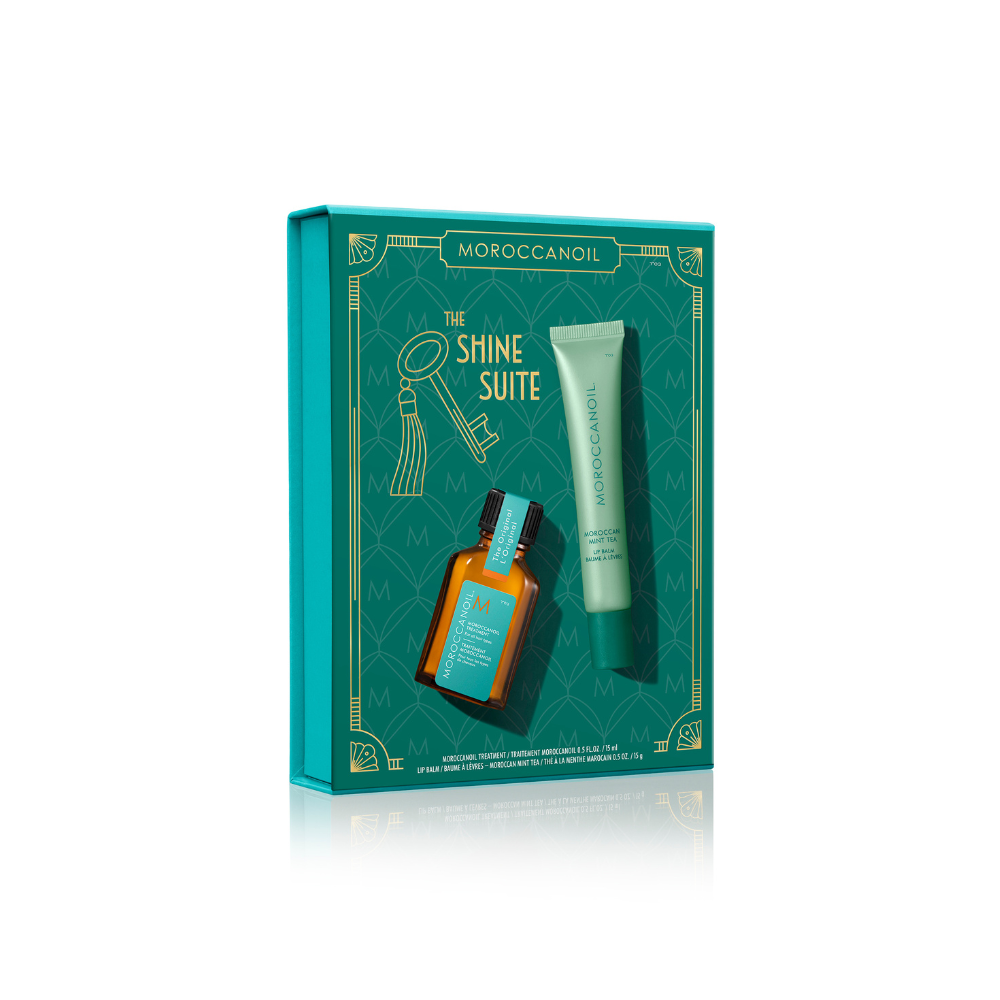 The Shine Suite: Set de Regalo Moroccan Mint Tea Bálsamo labial - Imagen 2